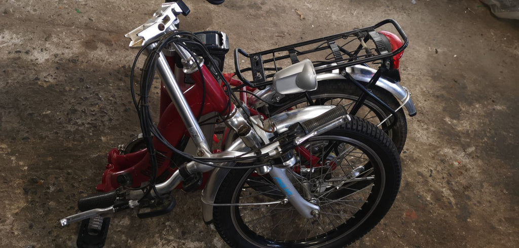 PRO-RIDER 20in E-Folding Bike 250W 36V 25km/h red