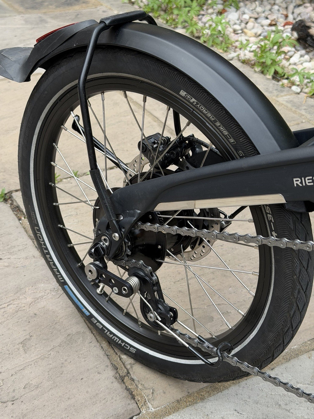 Folding Bicycle BIRDY RIESE &MULLER  Full Suspension Disc Brakes Rohloff 14 Gear