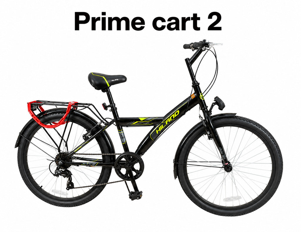 HILAND 20" Folding Bike – 7 Speed Adult City Commuter Bicycle – Excellent Condit
