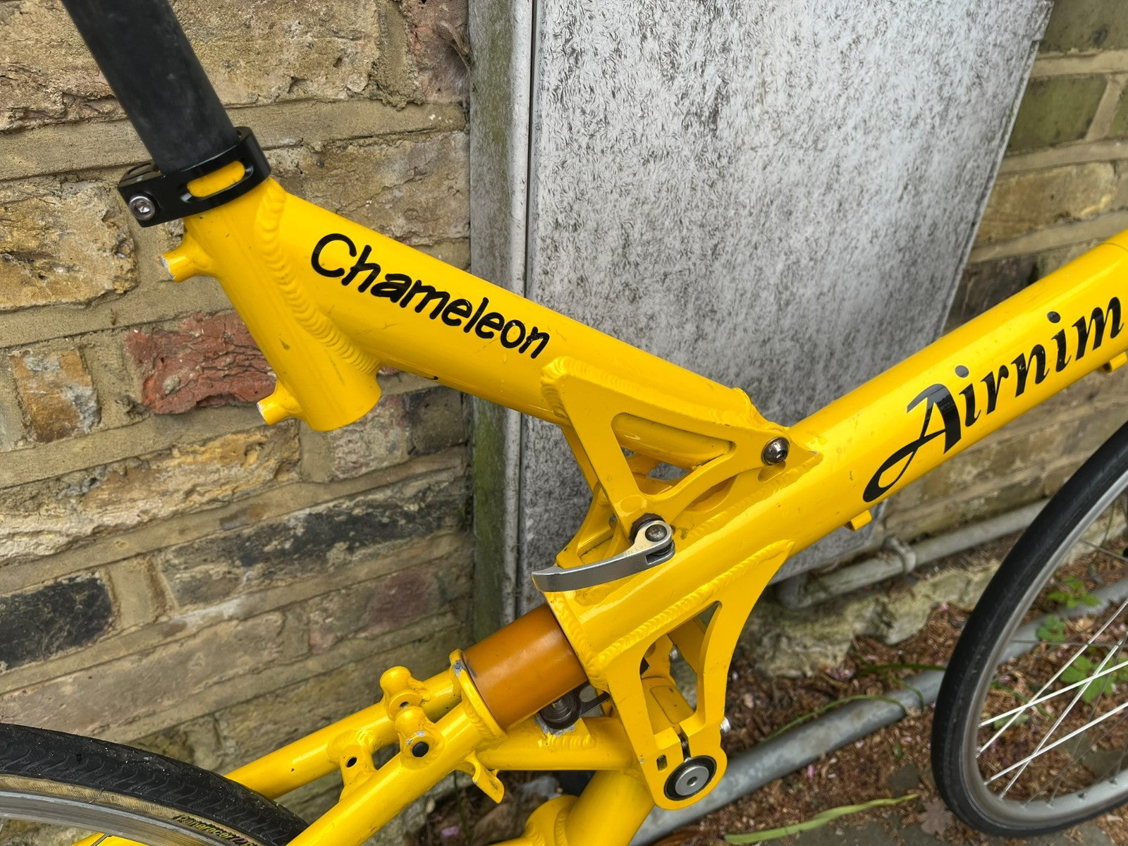 Airnimal Chameleon Yellow Mini-velo Folding Road Racing Bike 24 inch