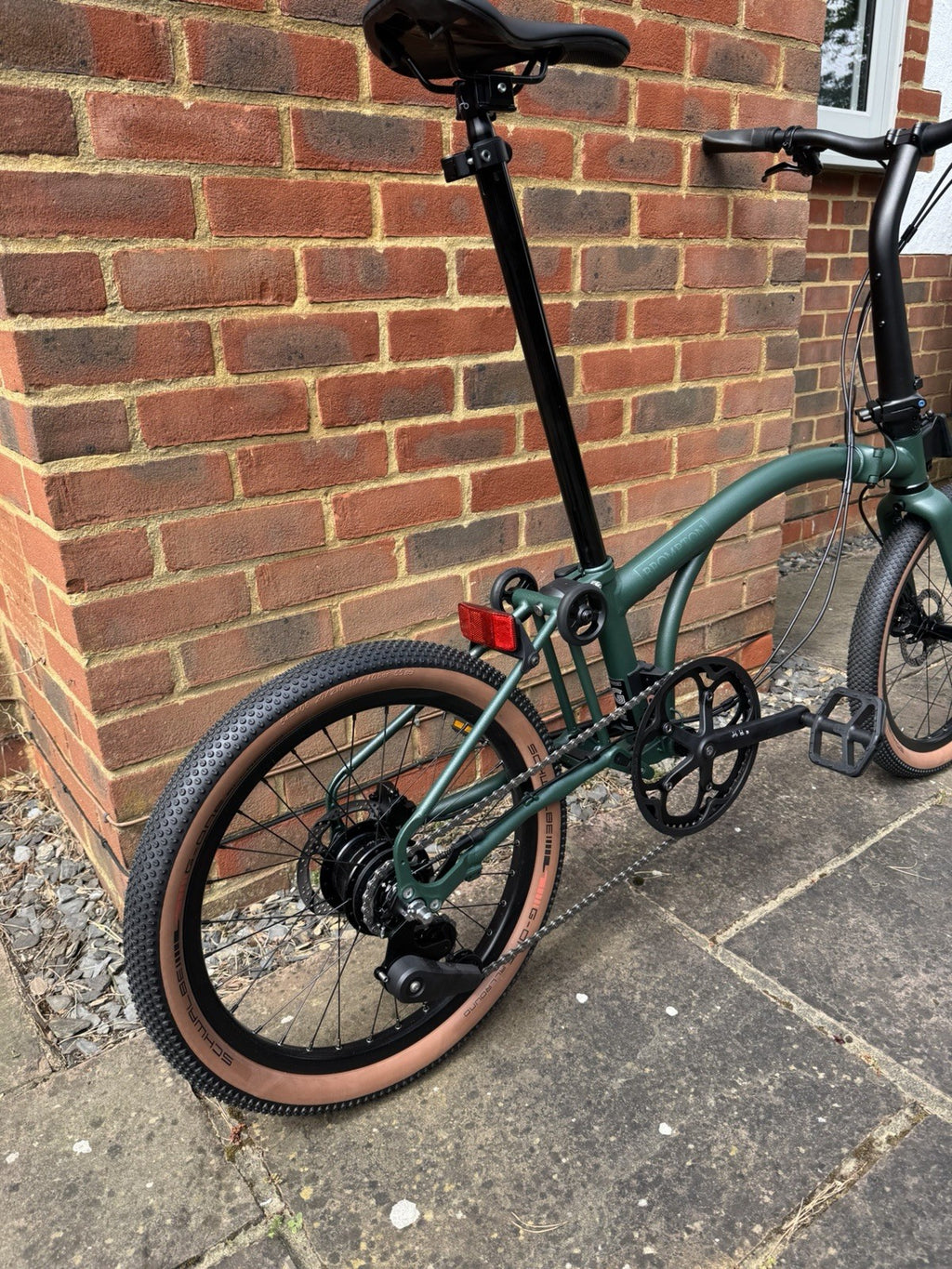 Unused, Brompton G-Line Folding Bike, Large, Forest Green