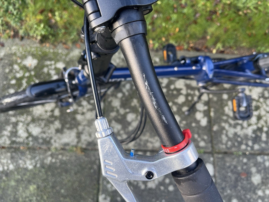 Tern Link Folding Bike 20in Small Blue/Black Derailleur V-Brake Kickstand