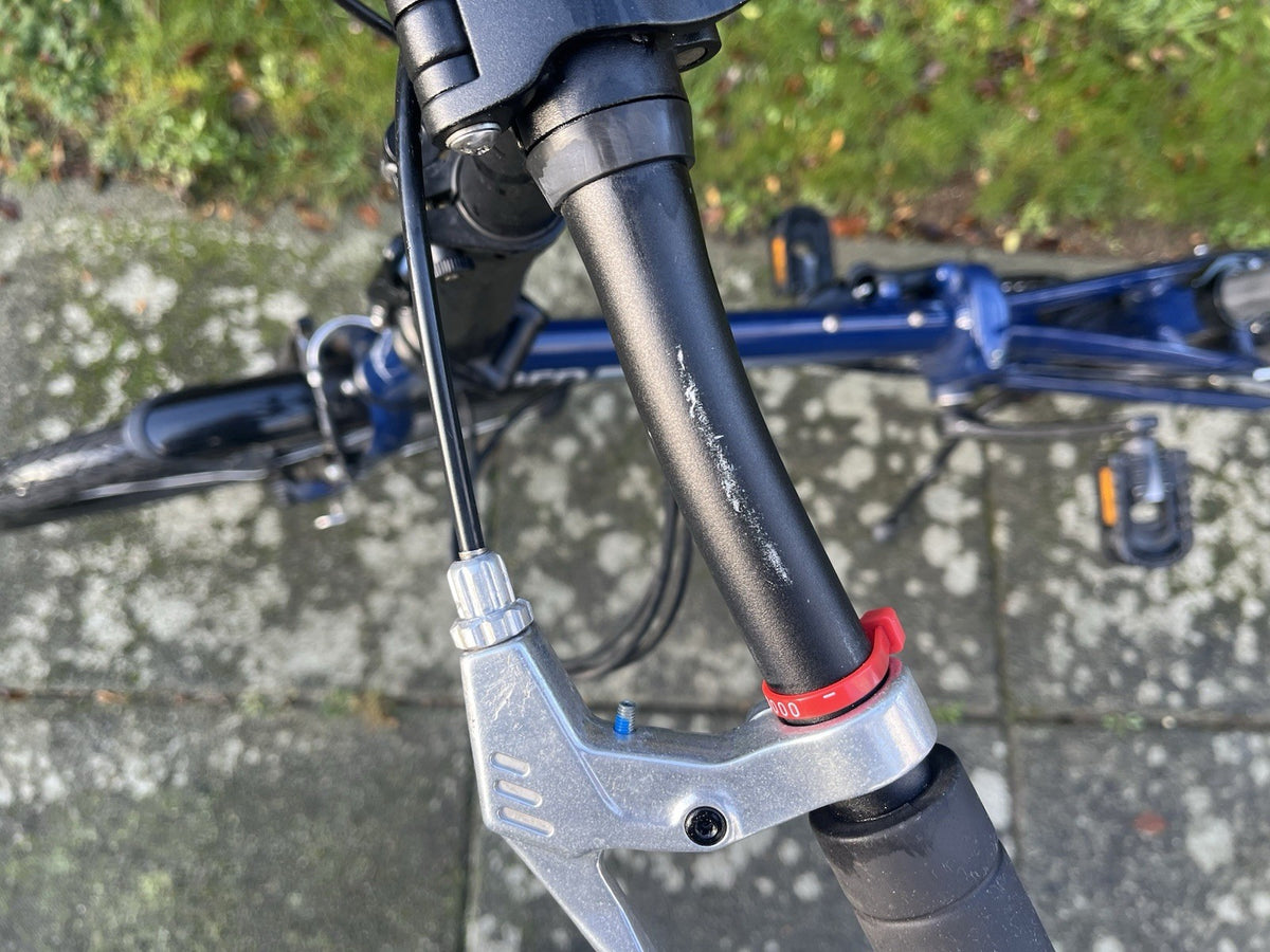 Tern Link Folding Bike 20in Small Blue/Black Derailleur V-Brake Kickstand