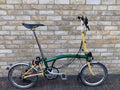 Brompton M6L 6 Speed Folding Bike Racing Green Ivory Original
