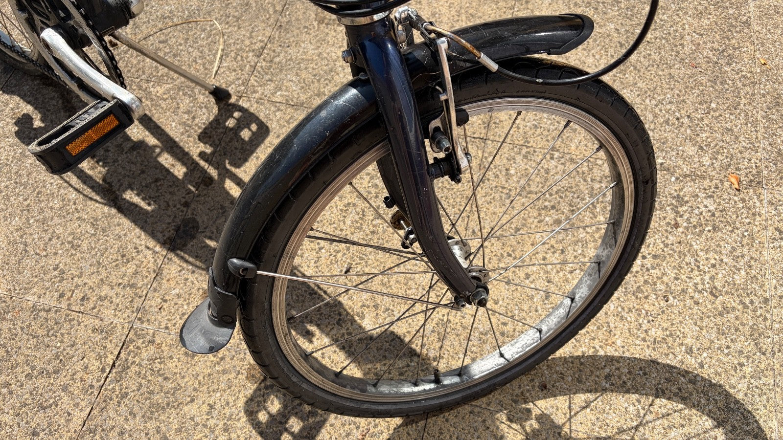 Bickerton portable 20" Folding Bike - navy