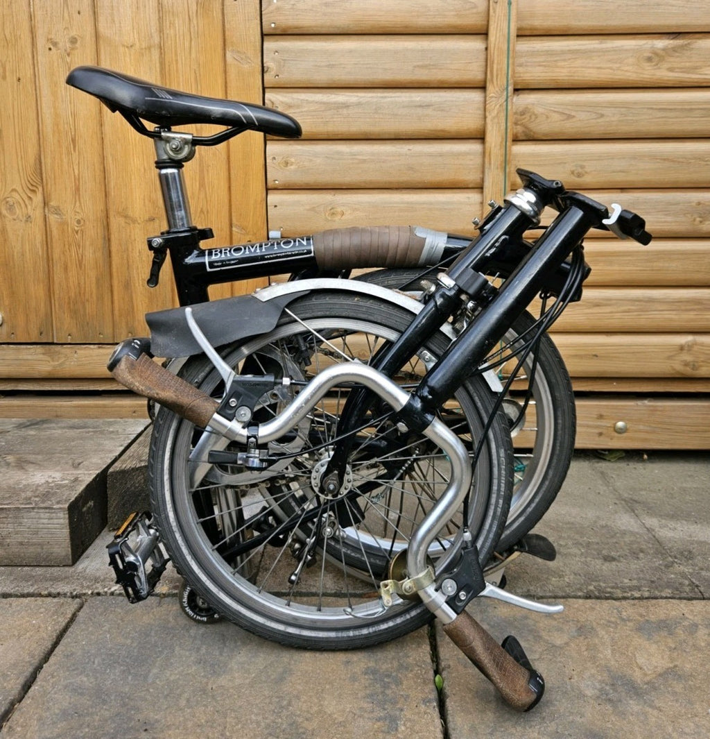 Brompton Folding Bike - 3 Speed - Good Condition - Black - Read Notes