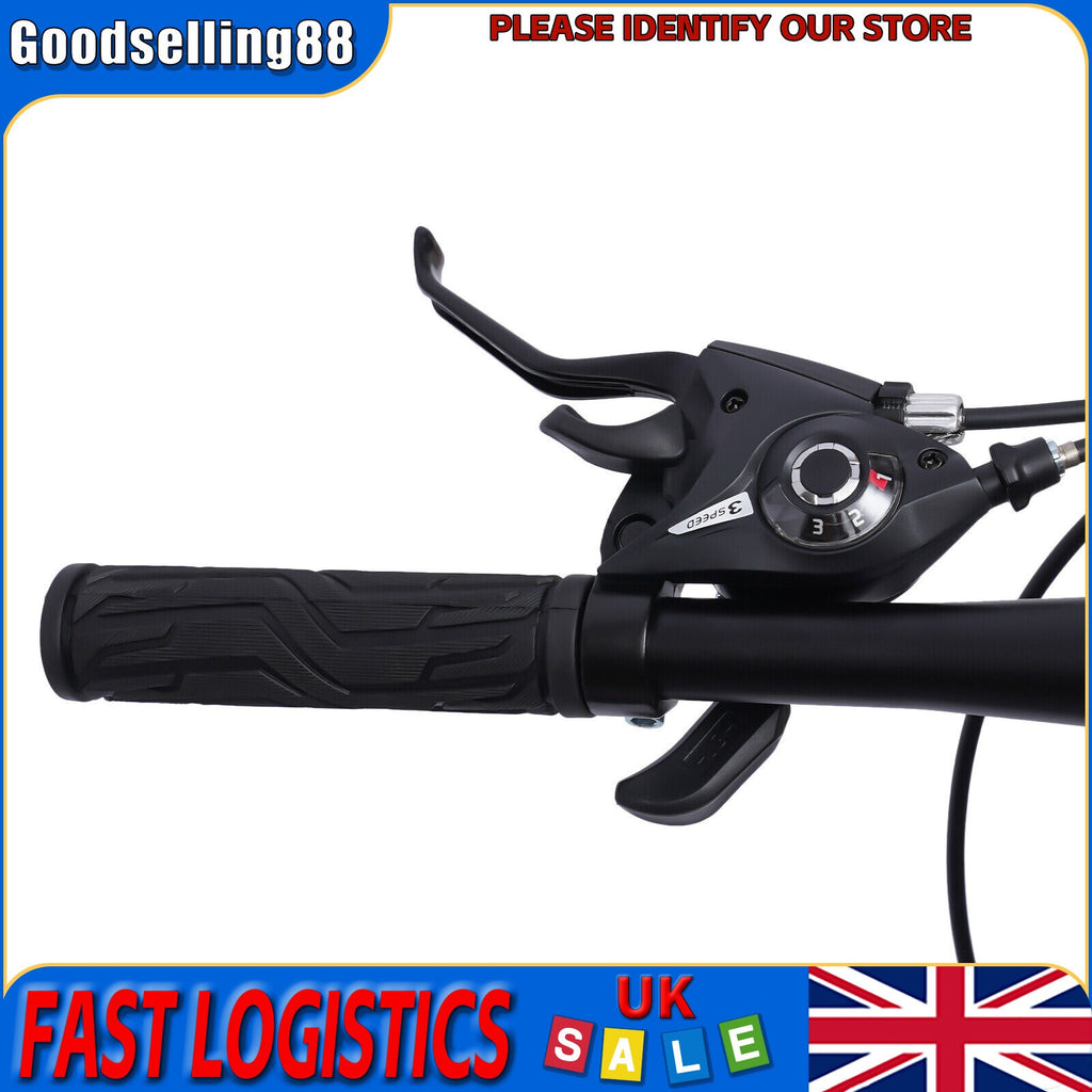 26" 21-Speed Folding Mountain Bike Foldable Bicycle Disc Brake Mountain Bike NEW