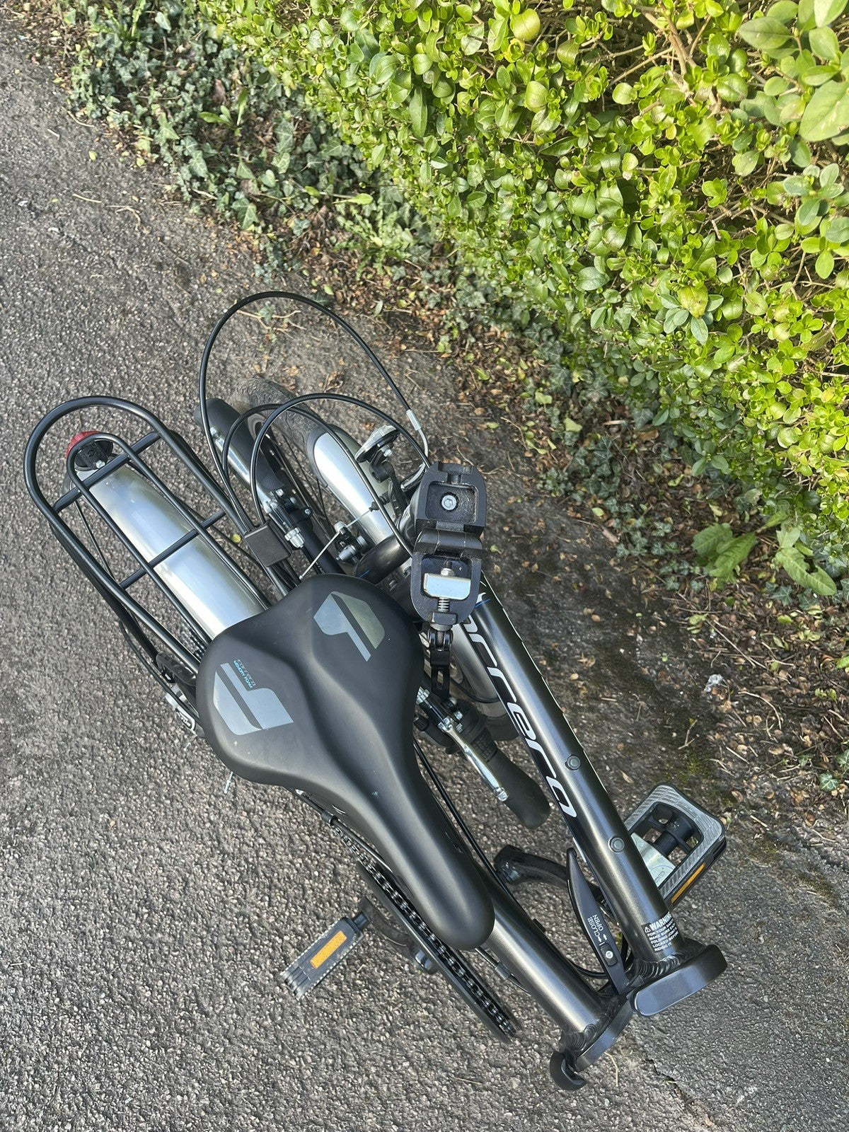 Carrera Intercity Folding Bike Black