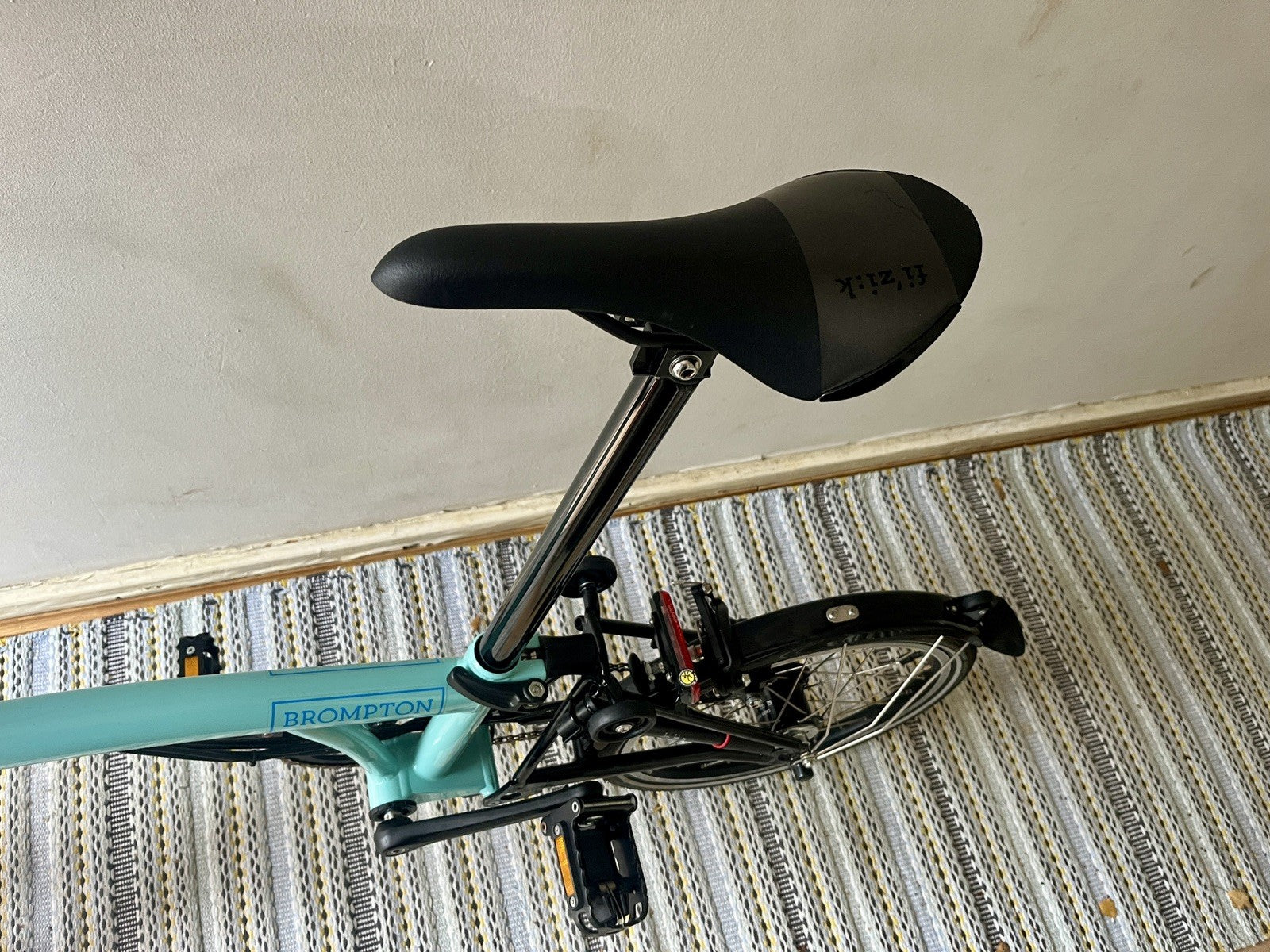 Brompton Bike 6-Speed Turquoise Green, One Size
