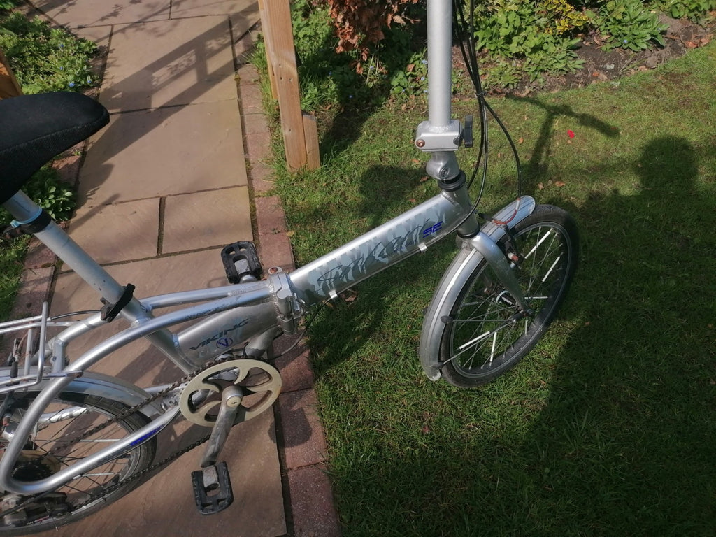 2  Viking Safari Native Folder SE , Alloy frame 20" 6-Speed Folding Bikes Silver