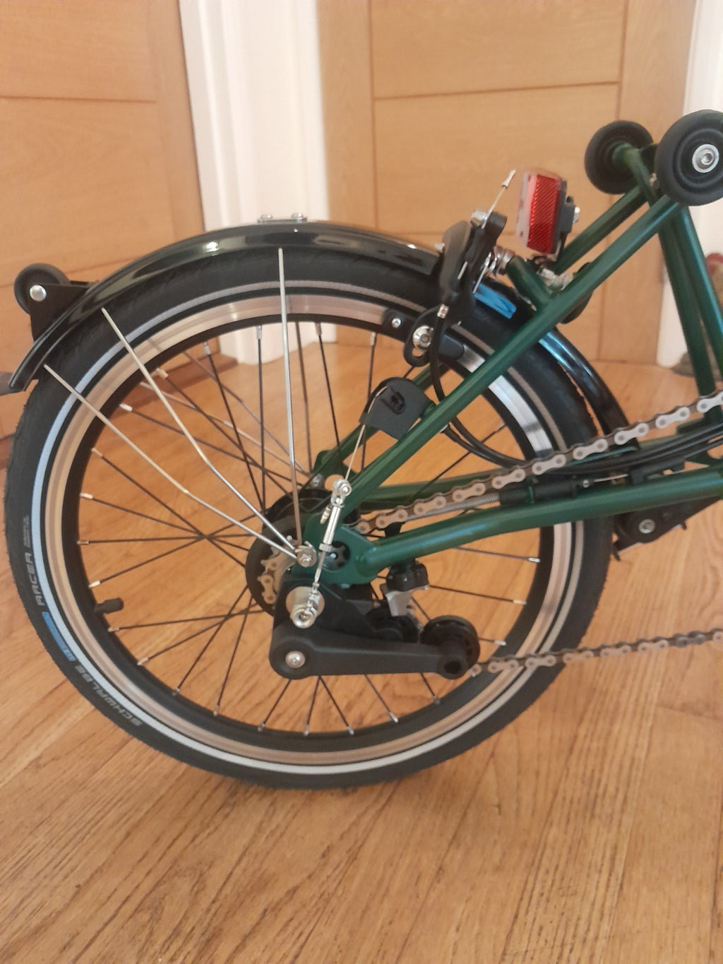 Brompton C line 6 speed 2024 (never been used) Green