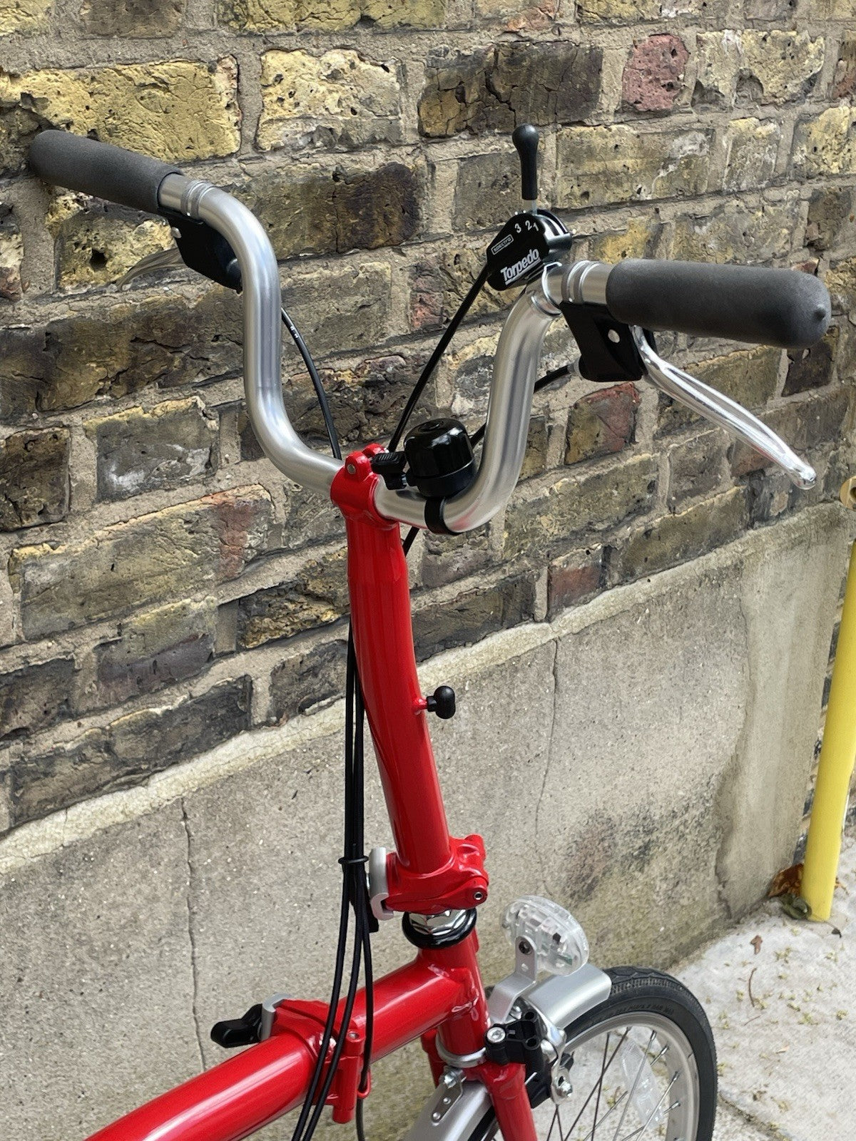 Brompton M3L Folding Bike 2004 - Red (NOS)