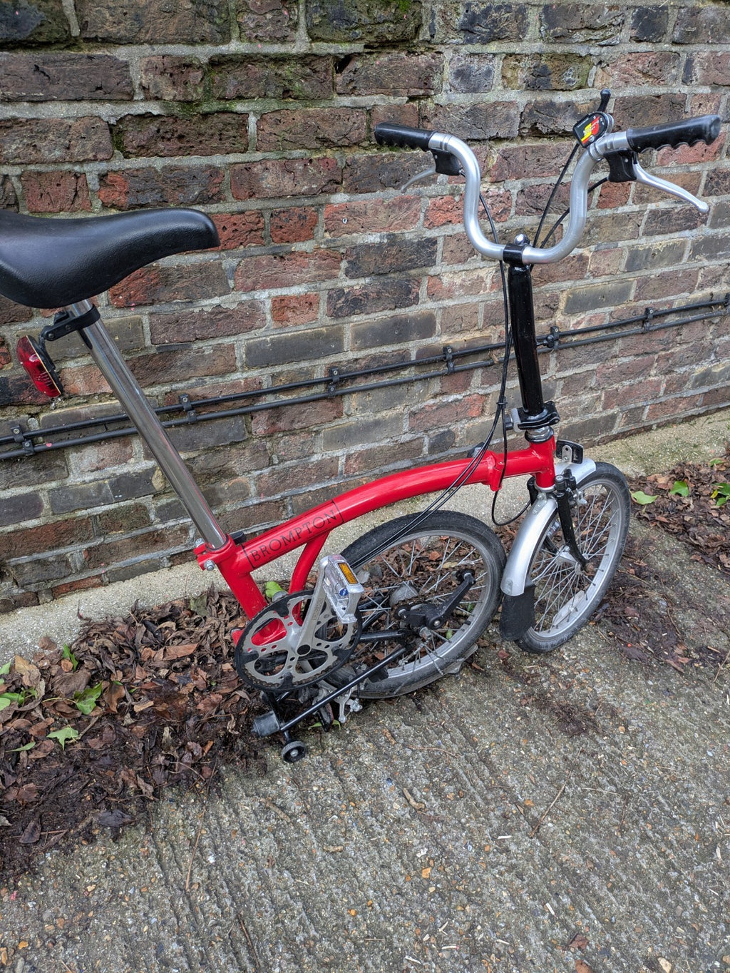 Brompton L3, 1997, Folding Bike, Excellent Condition, Red, Sturmey Archer