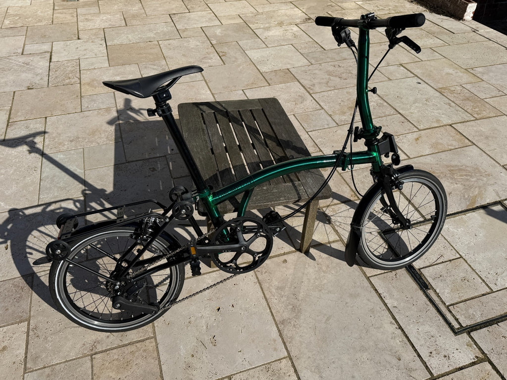 Brompton P Line 4 speed, Emerald Green