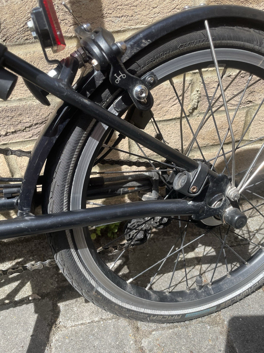 Brompton Folding Bike 6-Speed Black 2023 Model  Excellent Condition