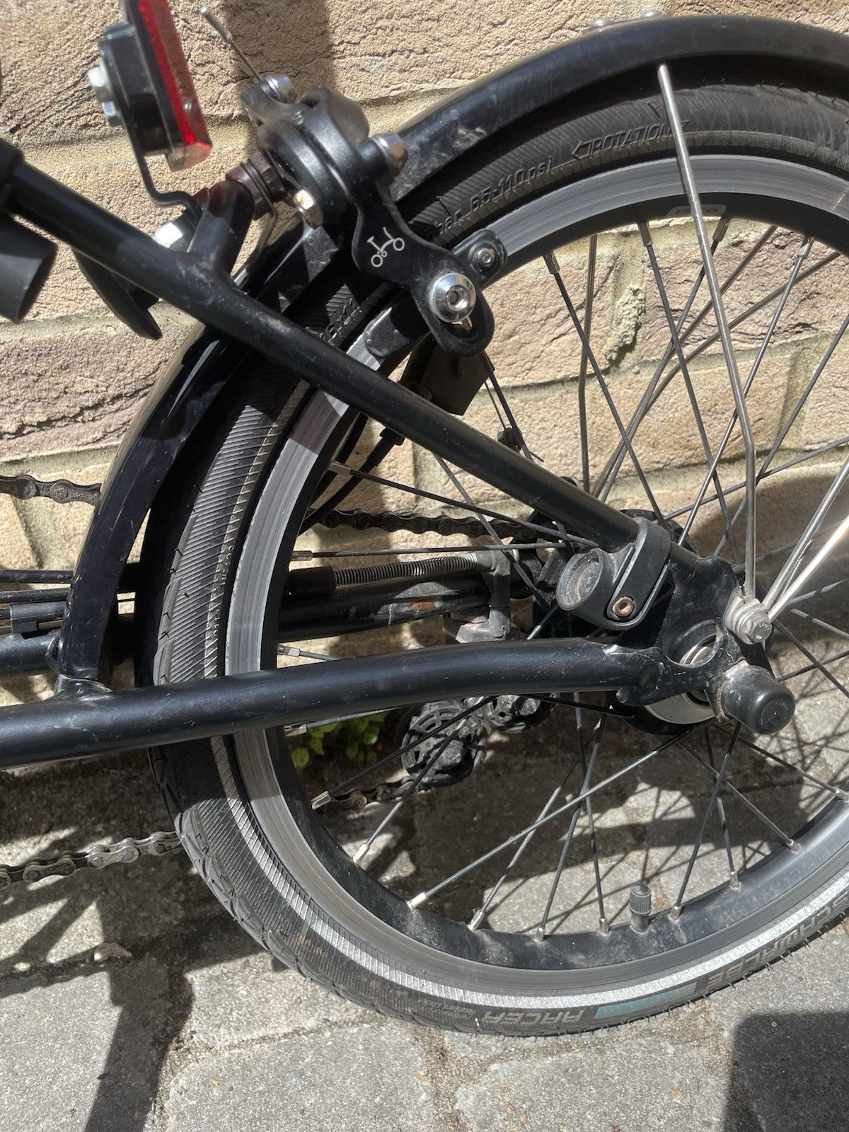 Brompton Folding Bike 6-Speed Black 2023 Model  Excellent Condition