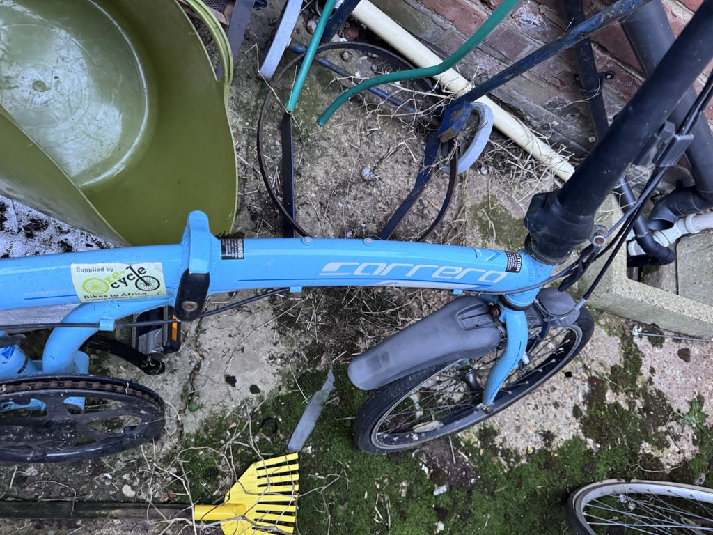Carrera Intercity Disc 9-Speed 13kg Compact Folding Bike - Spares Or Repair