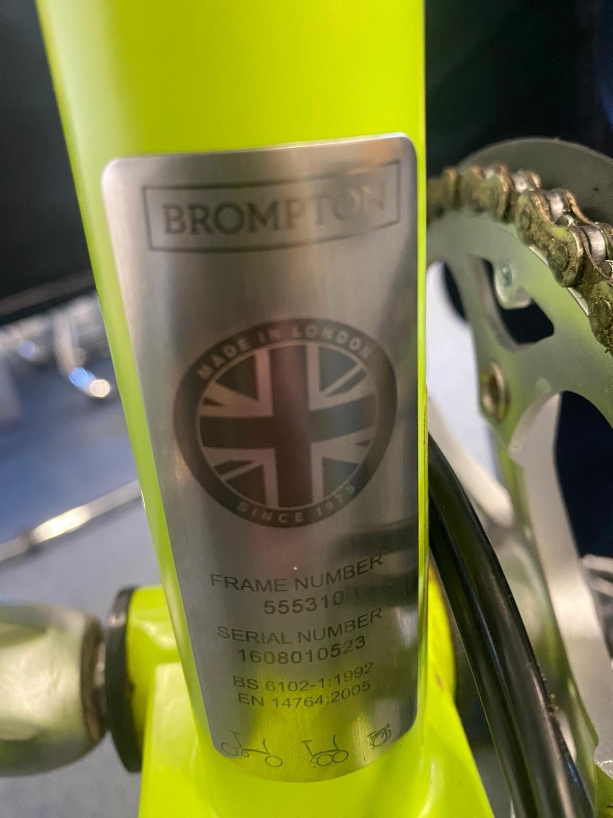 Brompton Folding Bike