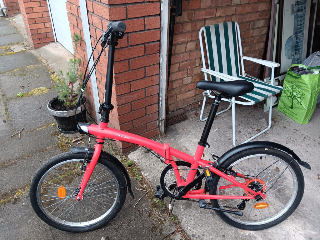 OXYLANE FOLDING BIKE