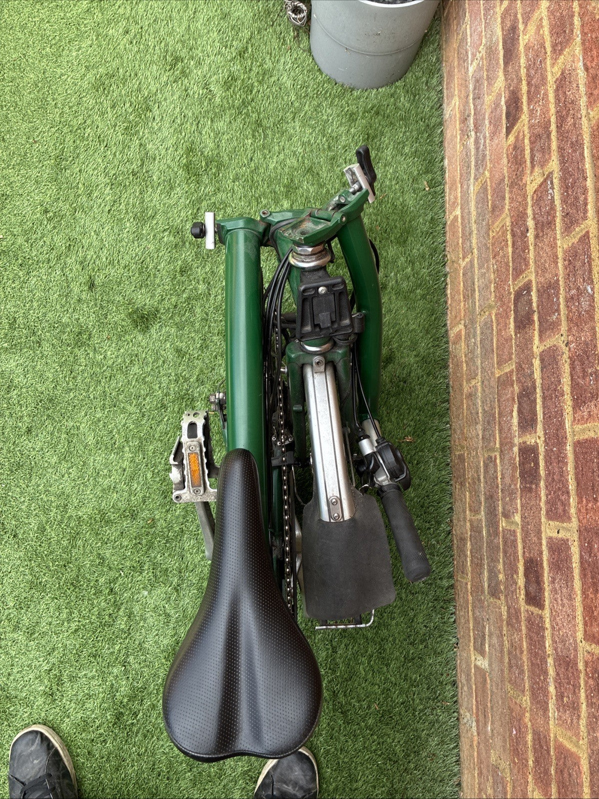 Brompton folding bike, 6 speed, British racing Green, See Description