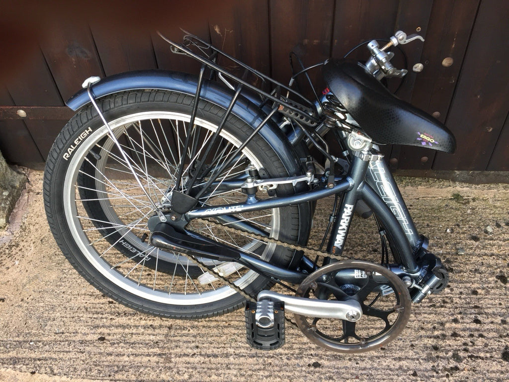 Raleigh Aerlite aluminium folder.