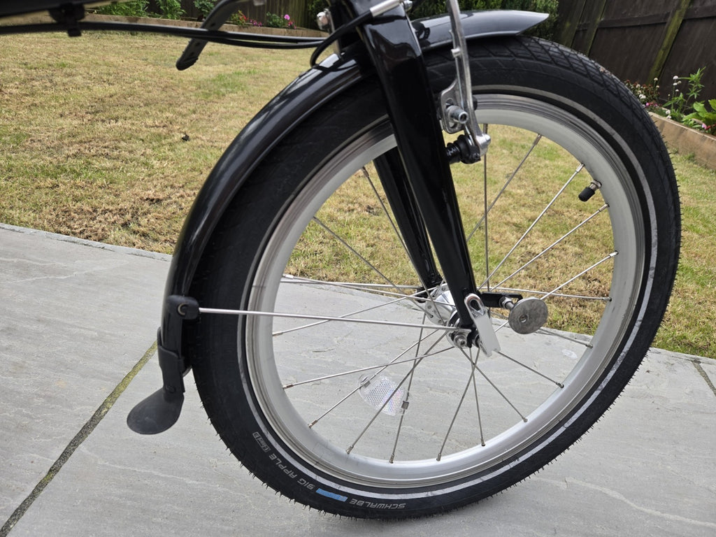BICKERTON 1808 FOLDING BIKE  RAVEN BLACK TOPCLASSIC BRAND 💥 UNUSED RRP £950 💥