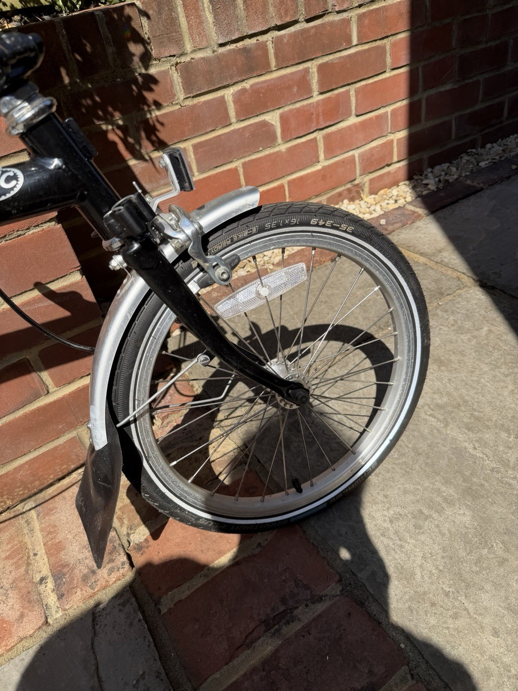 Brompton Folding Bike 6-Speed, Black