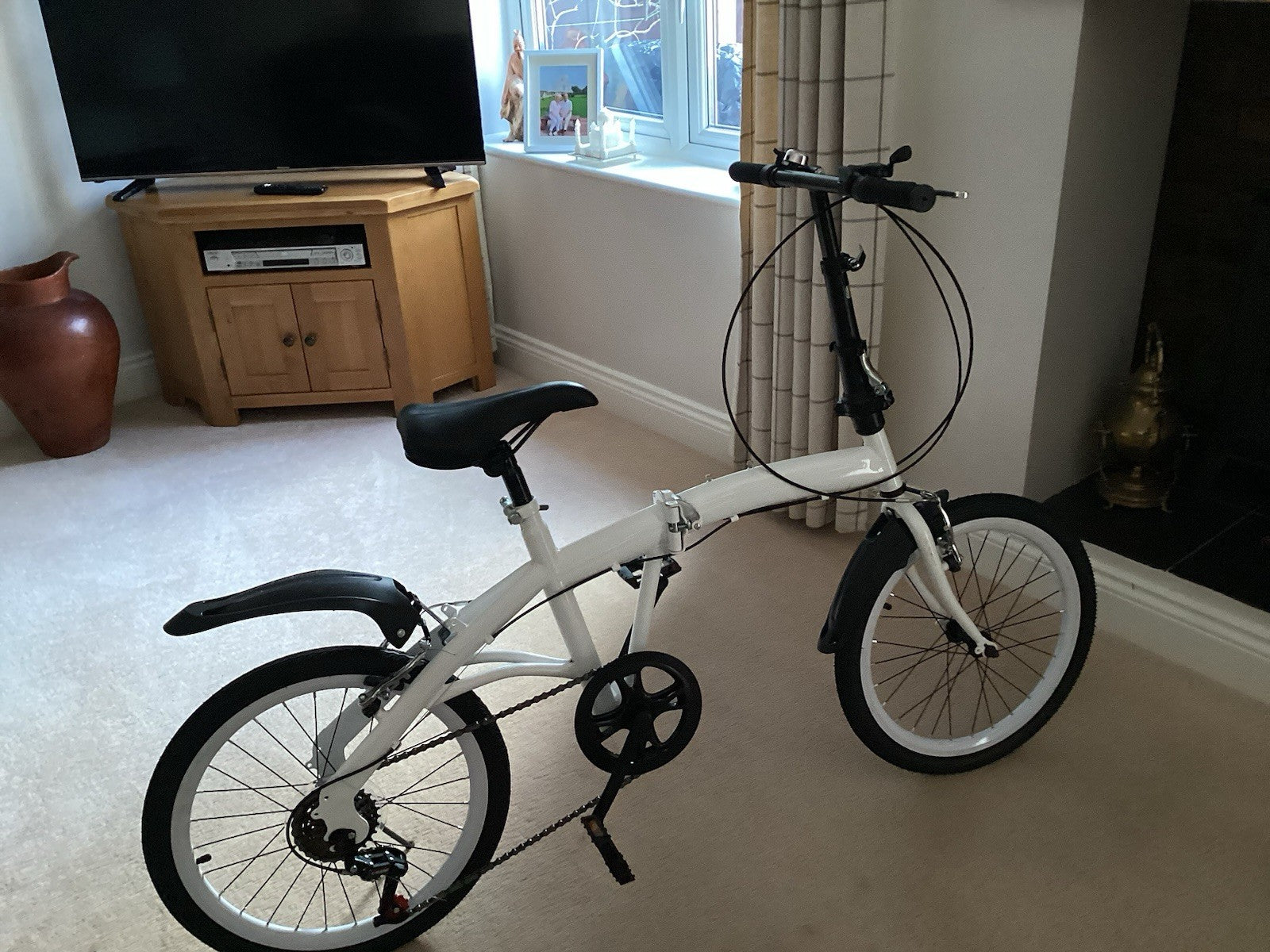 Ladies Folding Shopper Bike