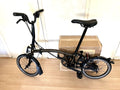 Brompton C Line Explore, 6-Speed, Black Lacquer, Black Ed, One Size Handlebar