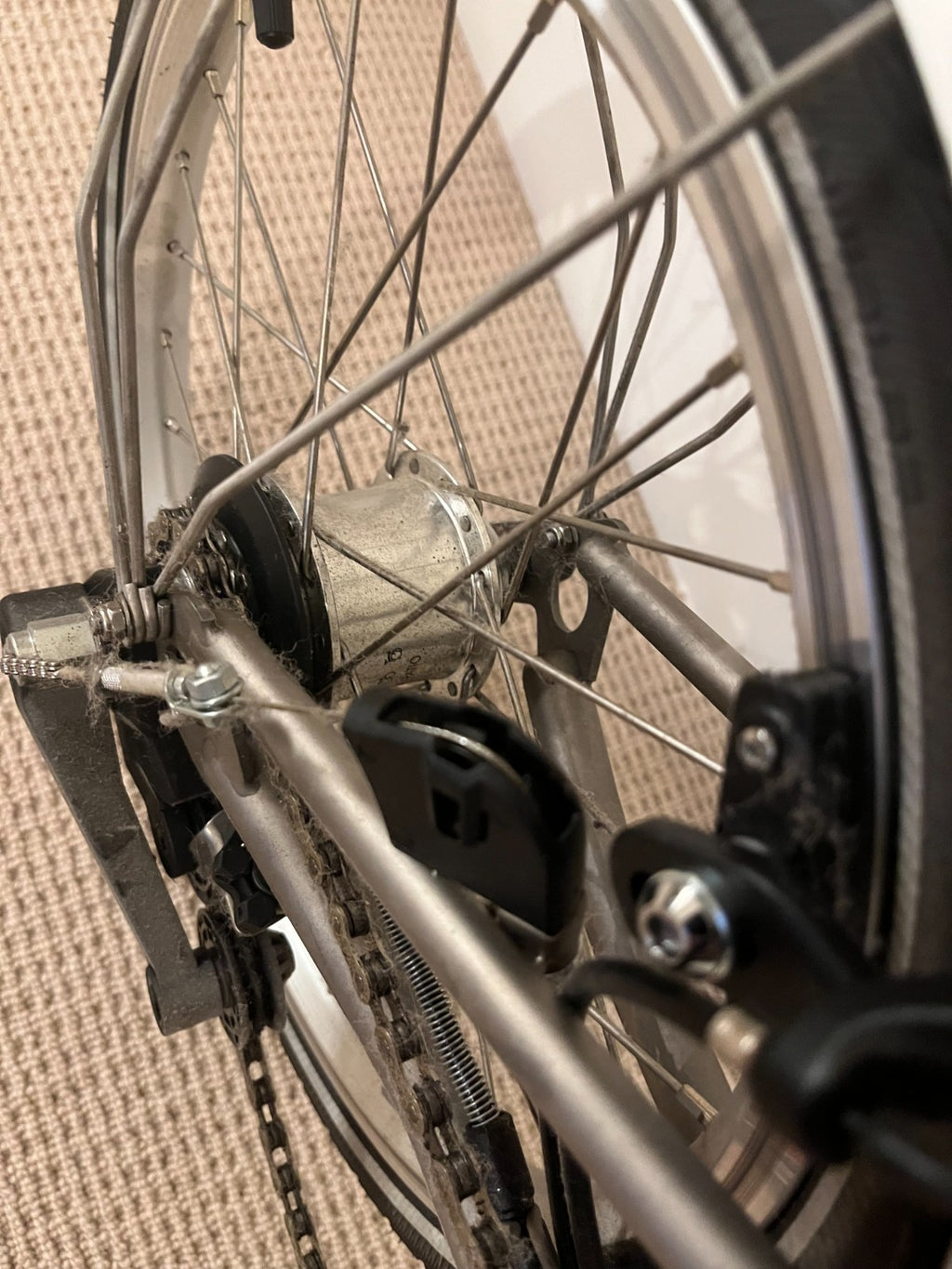 Brompton M6L Superlight Black Lacquer Titanium 2021 – MINT UNUSED – Rare Spec