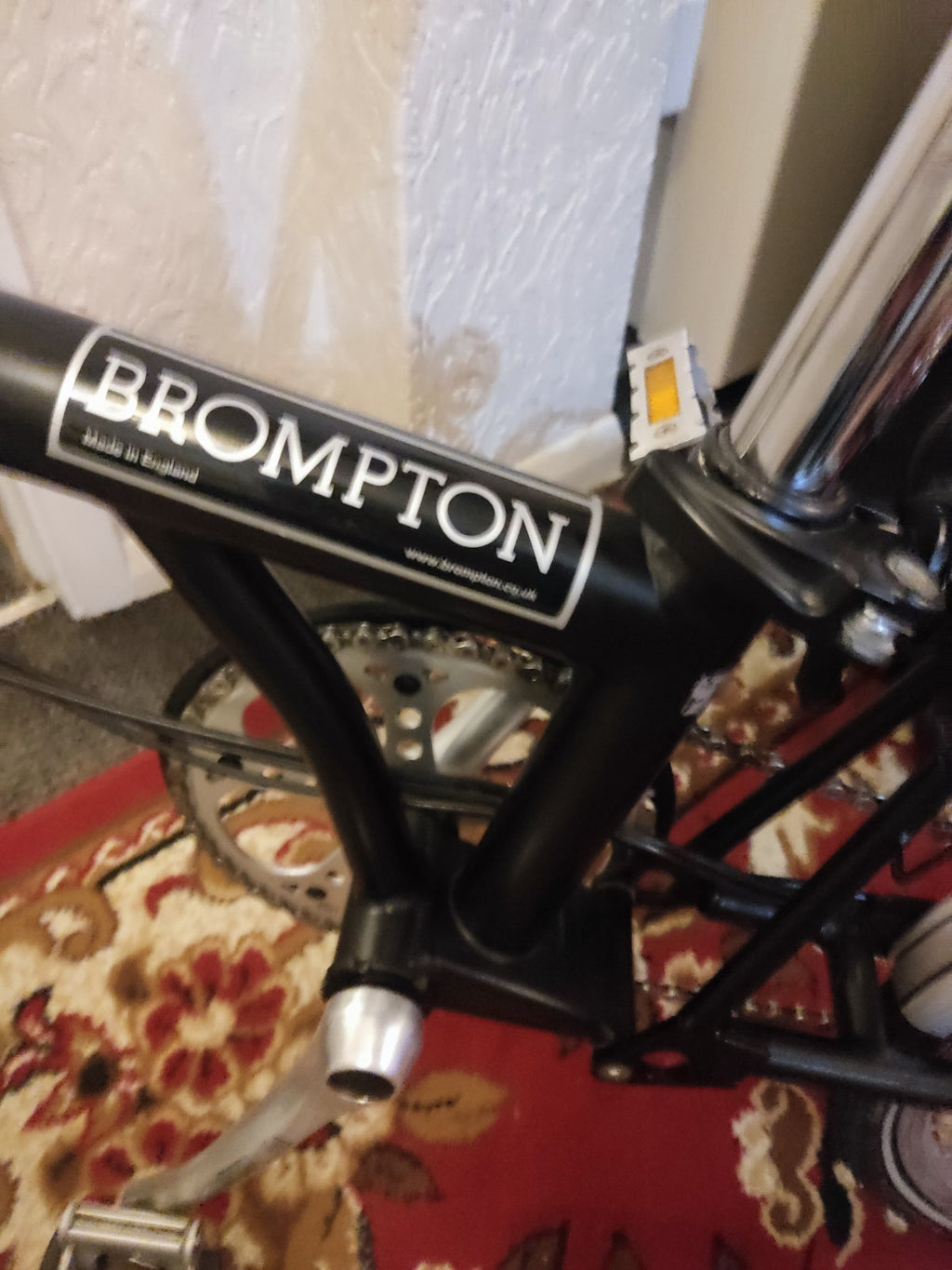 Brompton Folding Bike 6-Speed Black