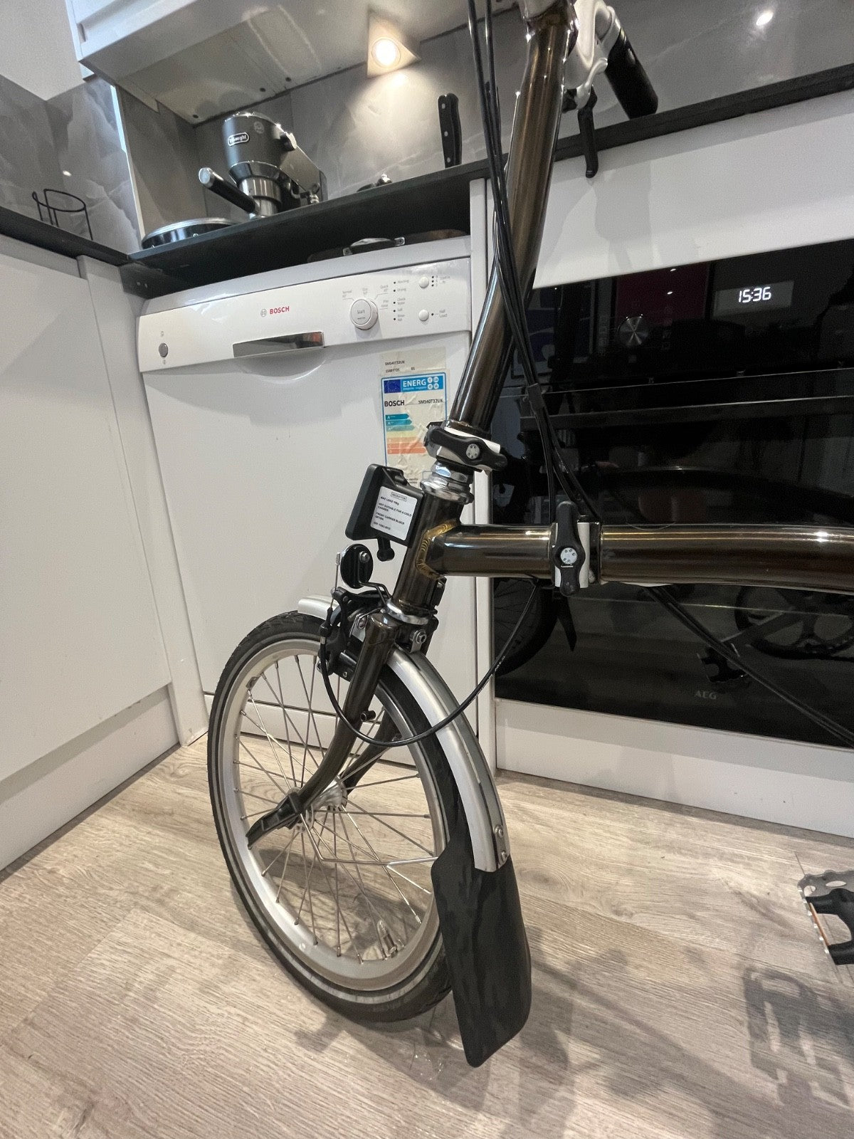Brompton C Line 2 speed folding bicycle & bag inc