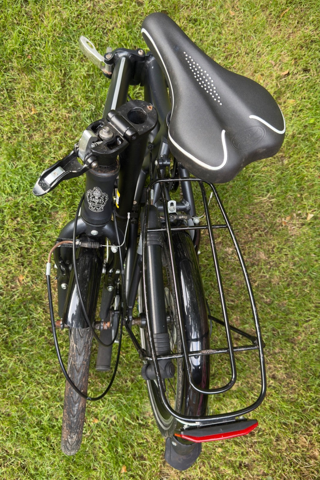 DAWES 6061 KINGPIN FOLDING BIKE - Black