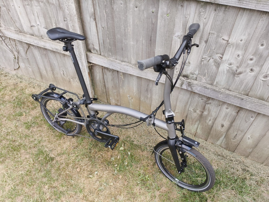 Brompton T Line Titanium Carbon 12 Speed  Folding Bike