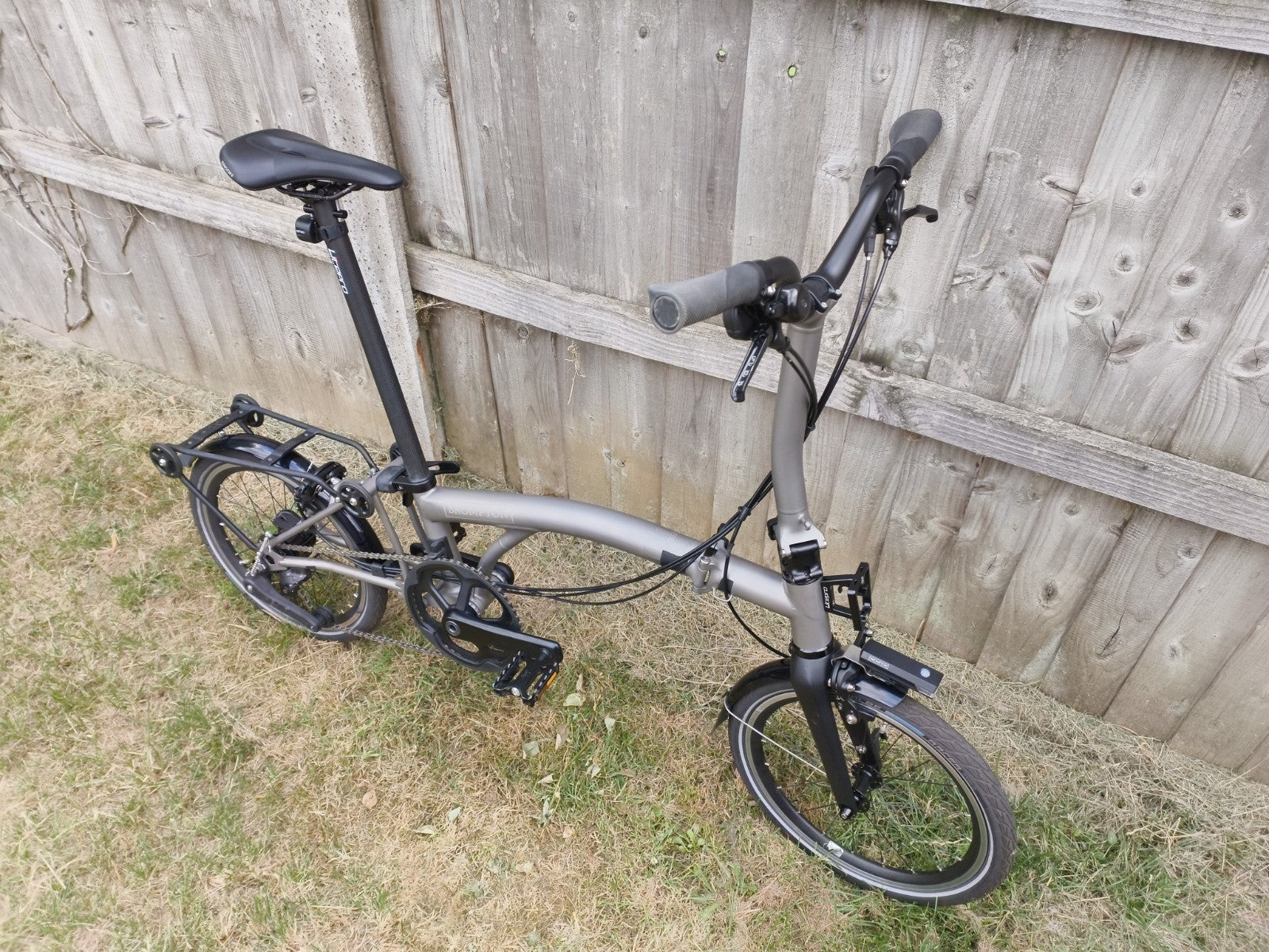Brompton T Line Titanium Carbon 12 Speed  Folding Bike
