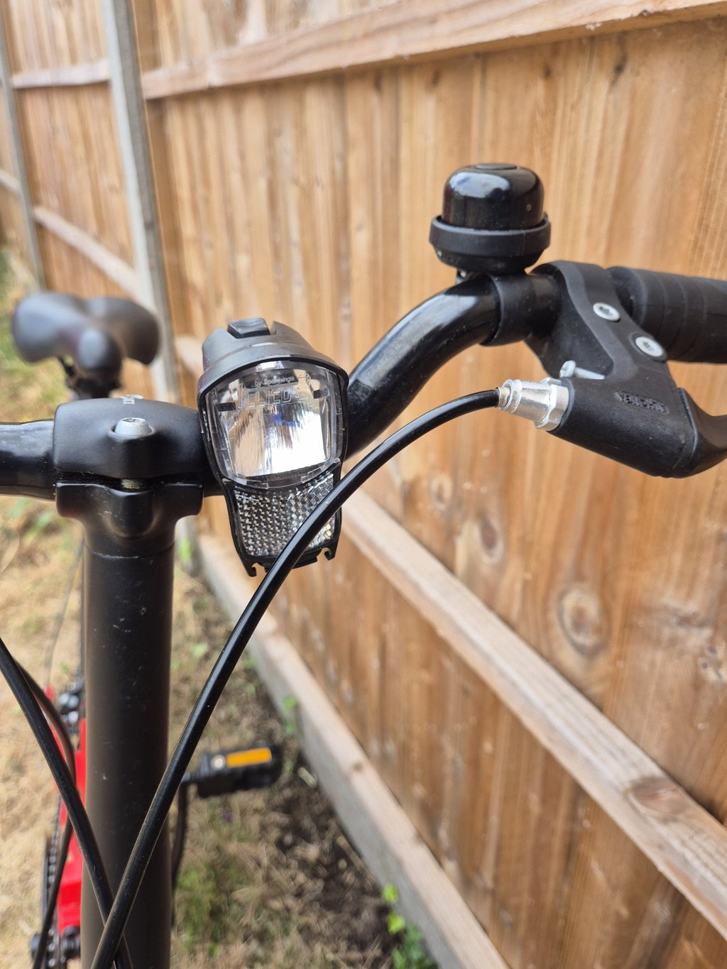 Decathlon BTWIN Tilt 120 Red Folding Commuter Bike