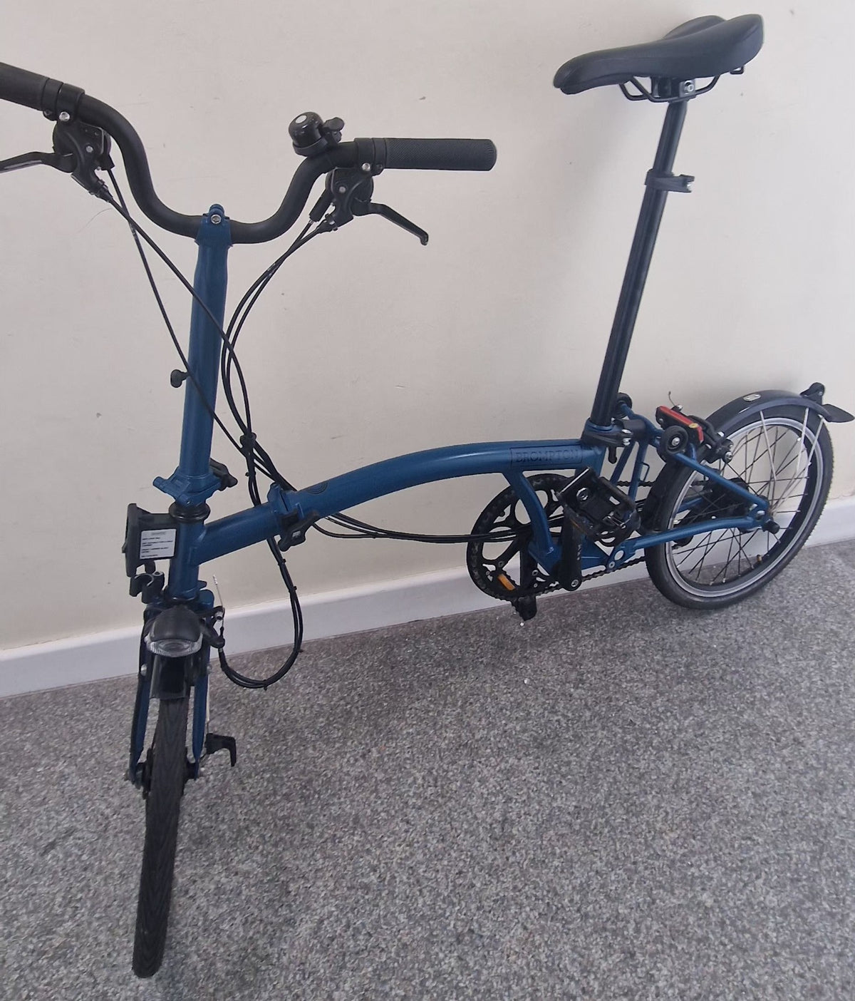 2024 BROMPTON OCEAN Blue C Line 6 Spd fold bike Free UK & Low Co$t WORLD📦🛩 🌎