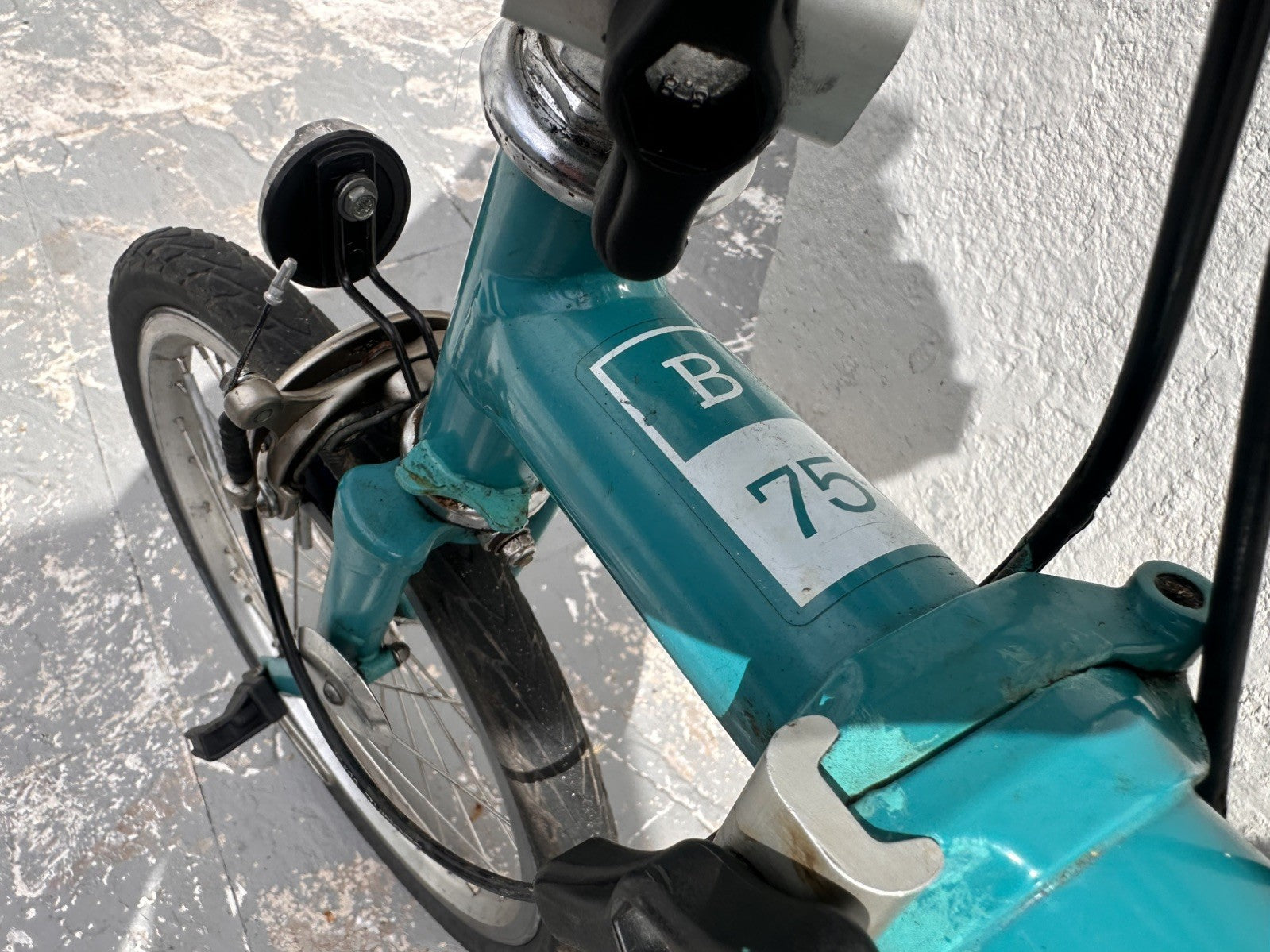 Brompton B75 16" Folding Bike - Blue