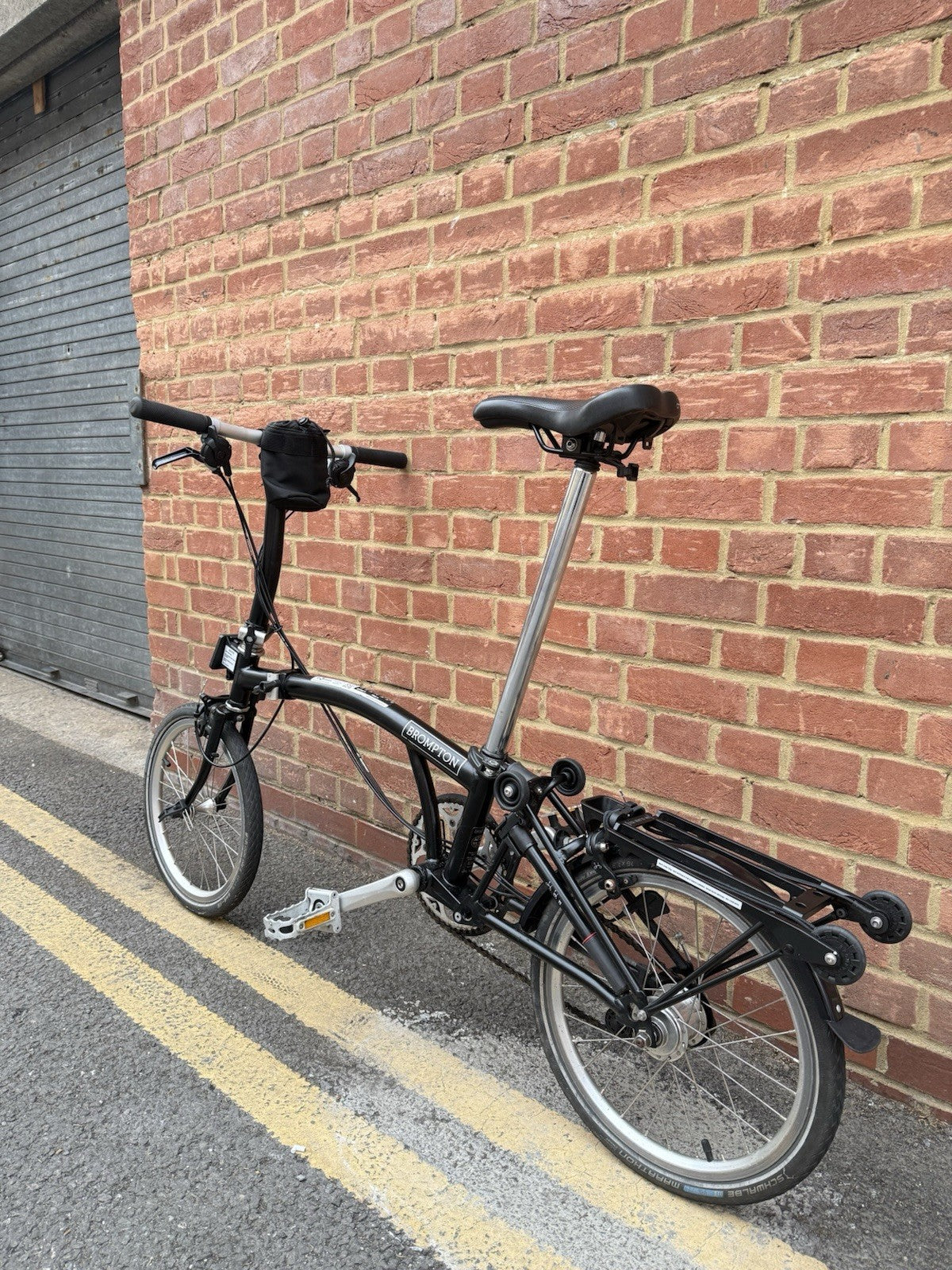 Brompton Folding Bike S6L Matte Black
