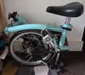 Brompton Folding Bike (Turquoise) - UK made