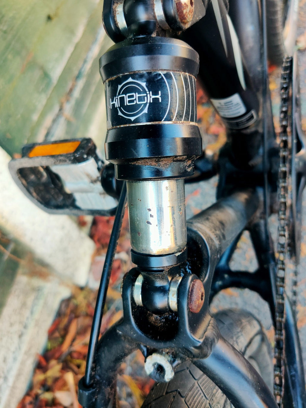 Rare Dahon Groove dual suspension Folding bike (2343)