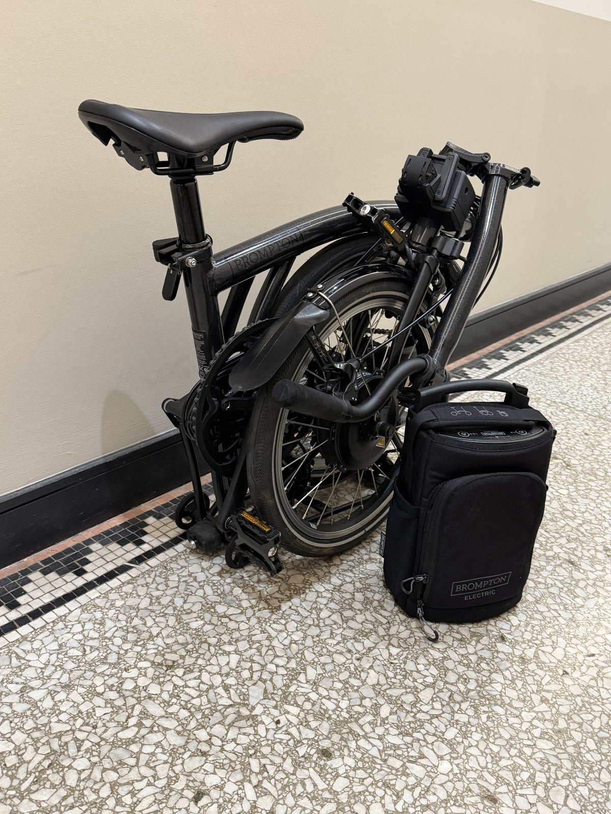 Brompton Electric P Line with Roller Frame - 4-speed - 2025