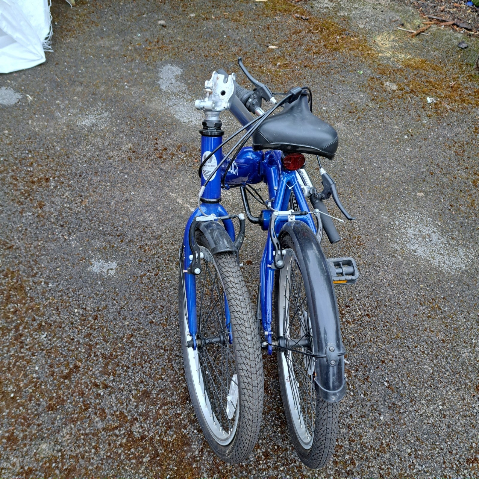 20" wheeled folding bikes for adults used Apollo Luck. commuter.