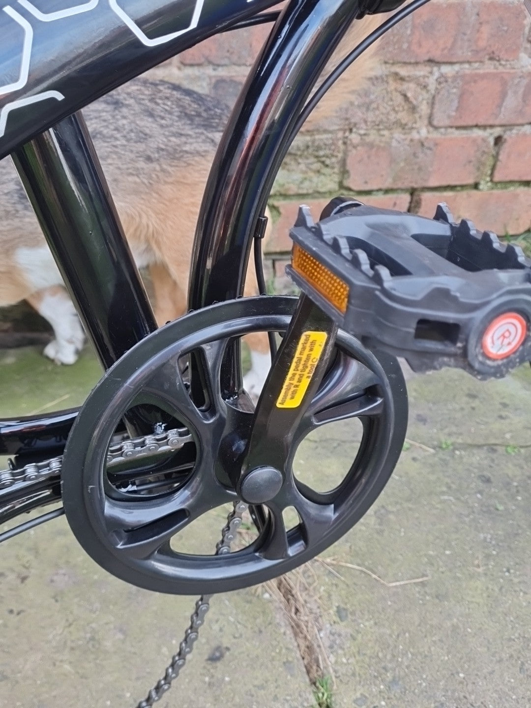 Trioblade 20in Folding Bike 7 Speed Shimano Gears Unisex Adult Bike Black