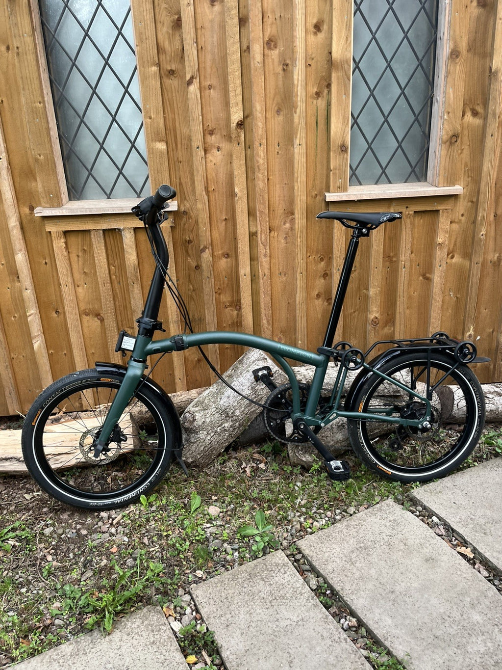 Brompton G Line Medium. Forest Green