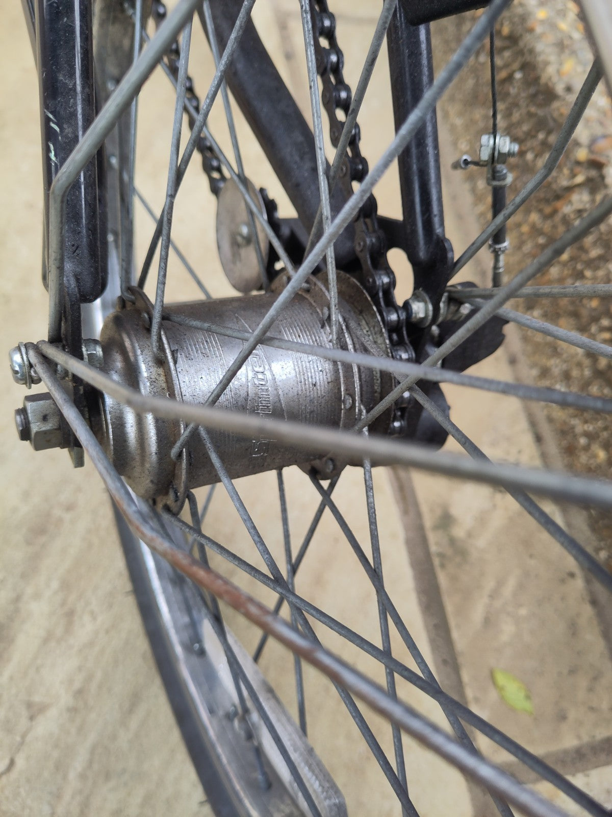 Brompton  5 speed  Sturmey Archer’s Sprinter hub Vintage Folding Bike
