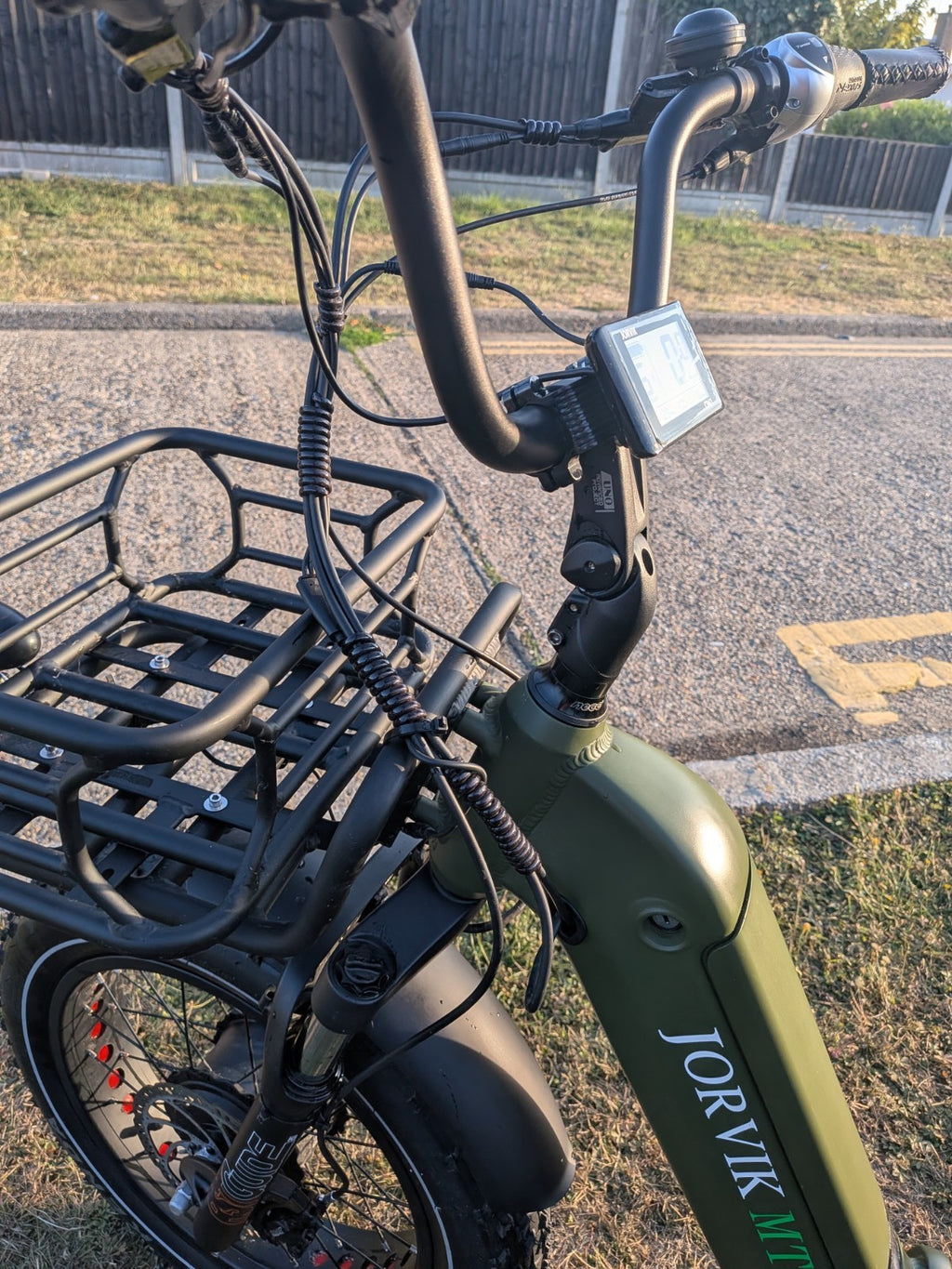 Jorvik JMT11-7 Dual Battery 'E' Folding Tricycle ,Trike,EX-DISPLAY, Delivery Pos