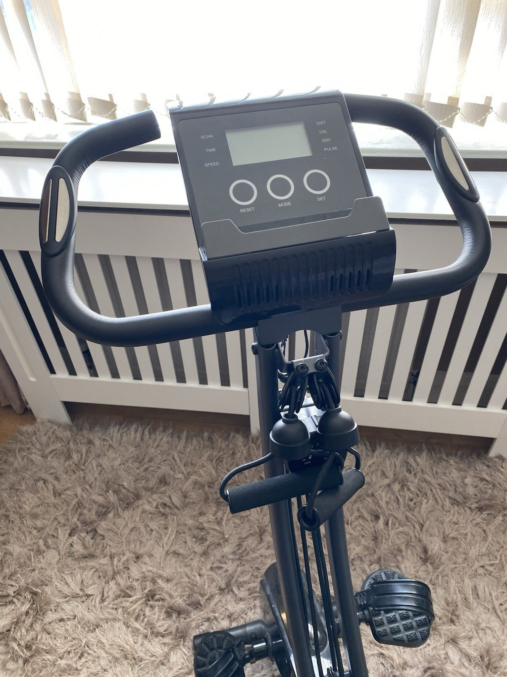 Slim Cycle foldable exercise bike worth over £200. Compact and sturdy