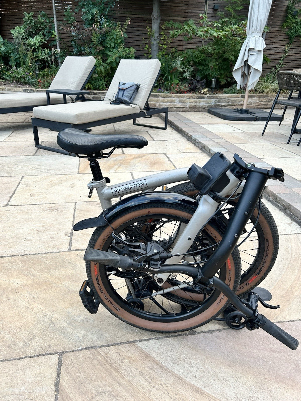 2025 Electric Brompton G Line e-motif with SuperRoll