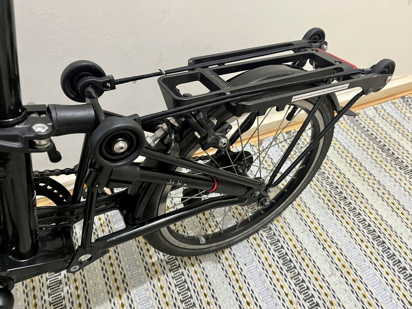 Brompton Folding Bike elctrc Black